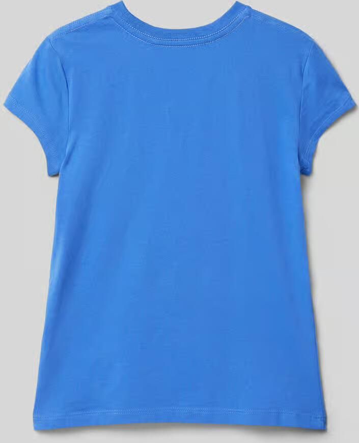 Polo Ralph Lauren Teens T-shirt met logodetail en ronde hals