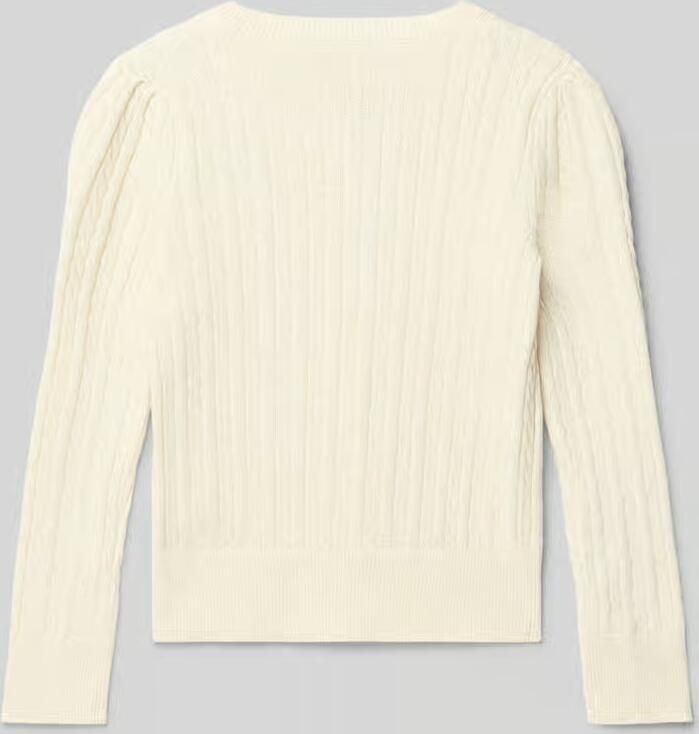 Polo Ralph Lauren Teens Regular fit gebreid jack met breipatroon