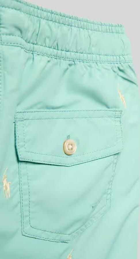 Polo Ralph Lauren Teens Zwembroek met all-over borduursel model 'TRAVELLER'