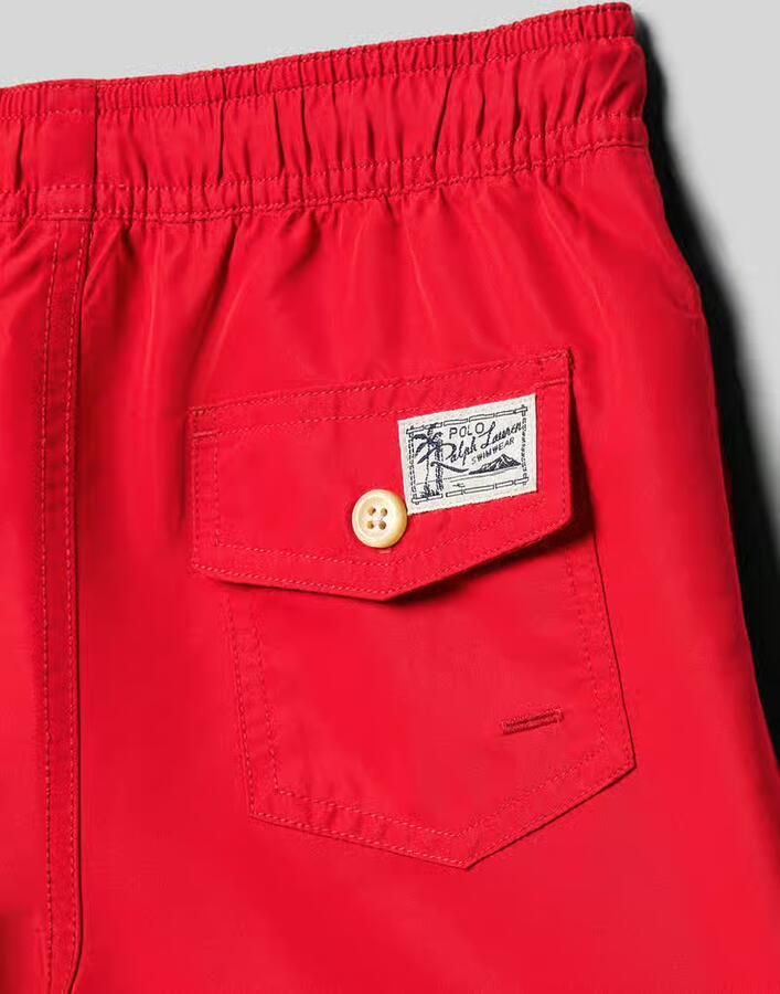 Polo Ralph Lauren Teens zwembroek met gestikt logo