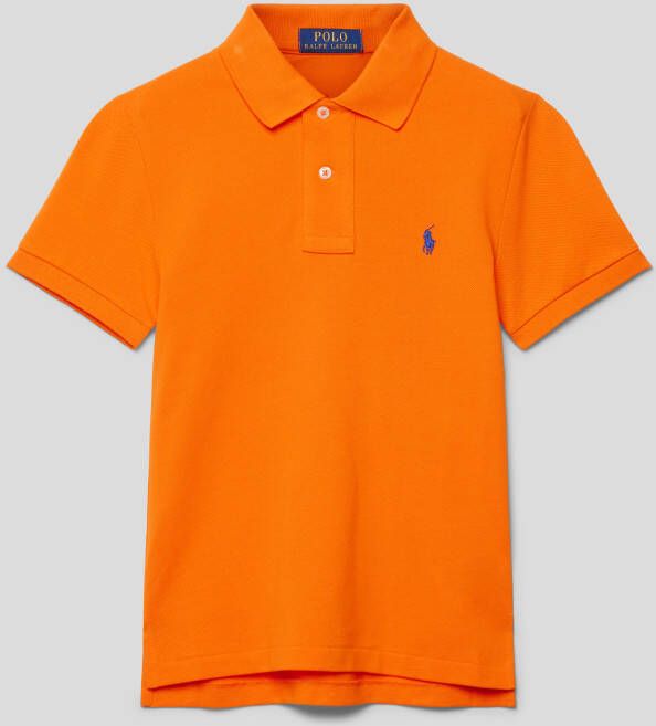 Polo Ralph Lauren Teens Poloshirt met labelstitching