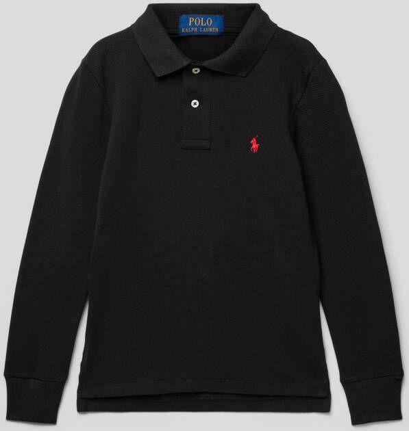 Polo Ralph Lauren longsleeve zwart Jongens Katoen Polokraag 140 152