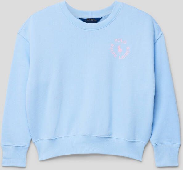 Polo Ralph Lauren Teens Sweatshirt met ribboorden