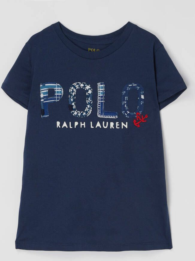 Polo Ralph Lauren Teens T-shirt met logo-applicaties