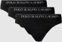 Ralph Lauren Zwarte Heren Slip 3-Pack met Stretch Model Black Heren - Thumbnail 2