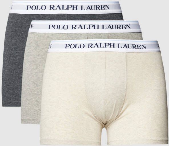 Polo Ralph Lauren Underwear Boxershort met elastische band met logo model 'BOXER BRIEF-3 PACK'