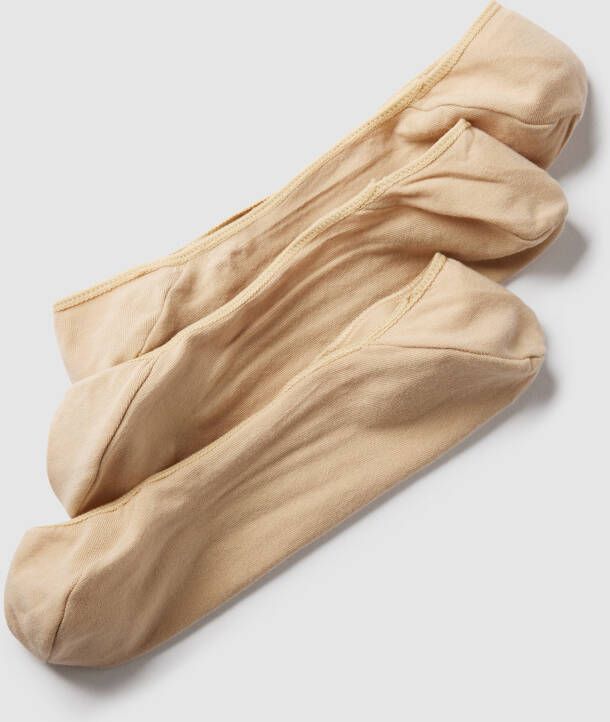 Polo Ralph Lauren Underwear Kousenvoetjes met labeldetails in een set van 3 paar