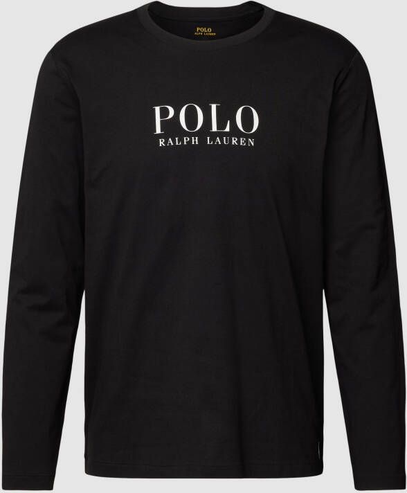Polo Ralph Lauren Underwear Shirt met lange mouwen en labelprint