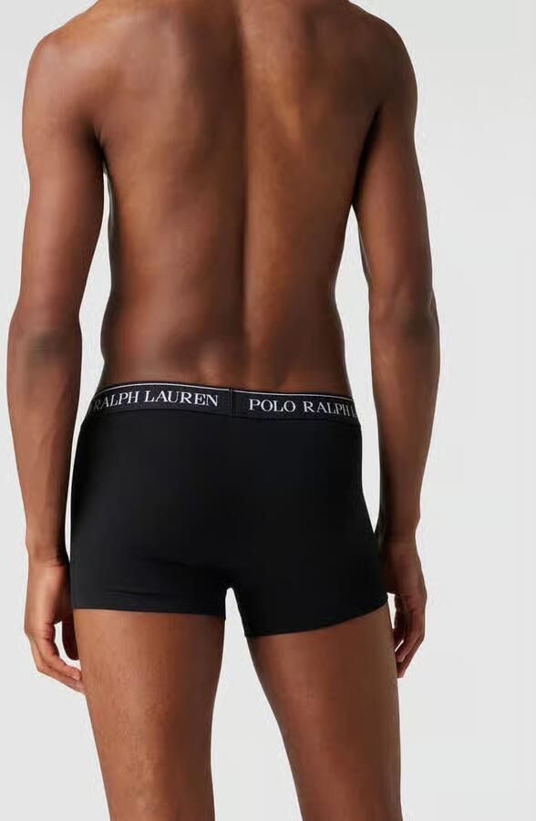 Ralph Lauren Upgrade je ondergoedlade met deze stretchkatoenen boxershorts Black Heren