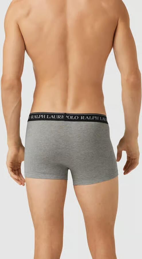 Polo Ralph Lauren Classic Trunk (3 Pack) Boxershorts Heren WHITE POLO BLK ANDOVER HTR maat: XXL beschikbare maaten:S M L XL XXL