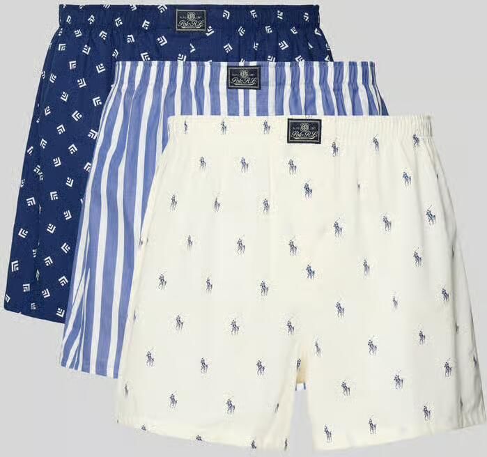 Polo Ralph Lauren Underwear Boxershort met elastische band in een set van 3 stuks - Foto 2
