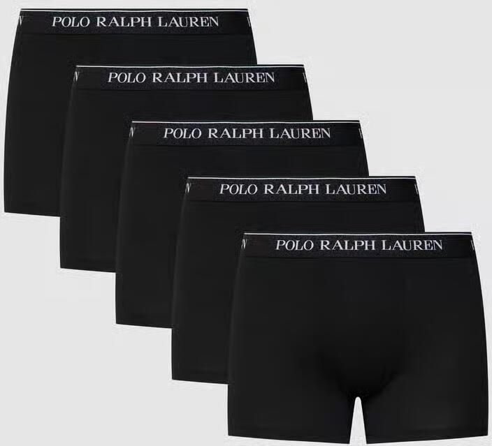 Polo Ralph Lauren Underwear Boxershort met elastische band met logo in een set van 5 stuks - Foto 2