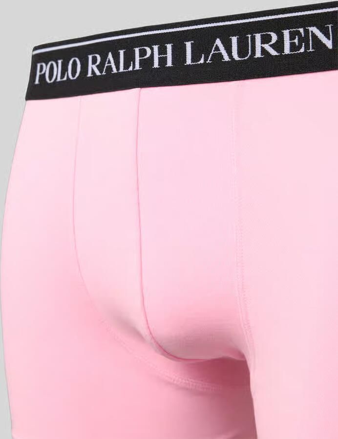 Polo Ralph Lauren Underwear Boxershort met elastische band met logo in een set van 3 stuks
