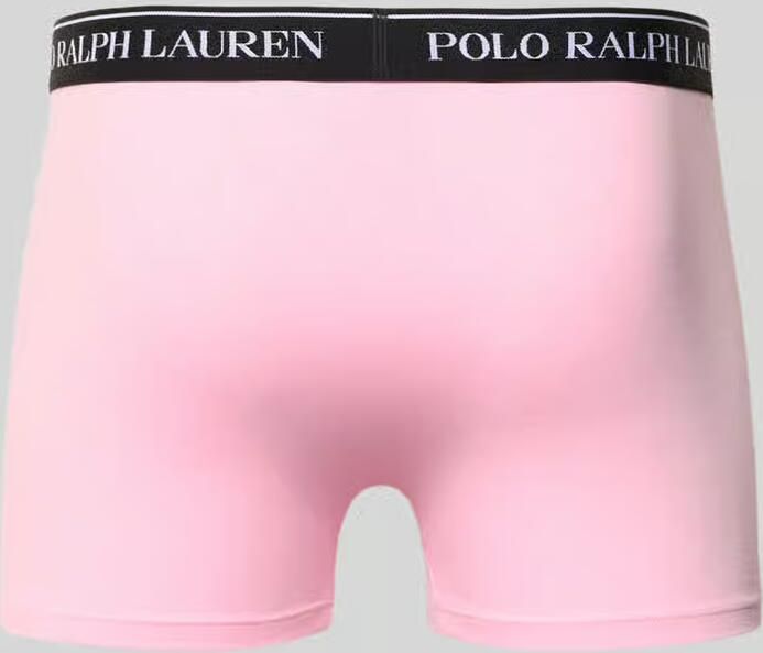 Polo Ralph Lauren Underwear Boxershort met elastische band met logo in een set van 3 stuks - Foto 2