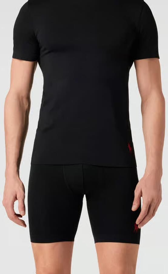 Polo Ralph Lauren Underwear Boxershort met mesh inzetten model 'LIGHT SPORT HEATHER' - Foto 2
