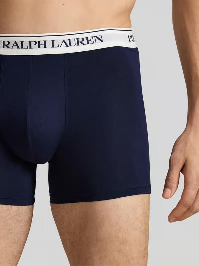 Polo Ralph Lauren Underwear Boxershort met logo in band in een set van 3 stuks model 'BRIEF' - Foto 2