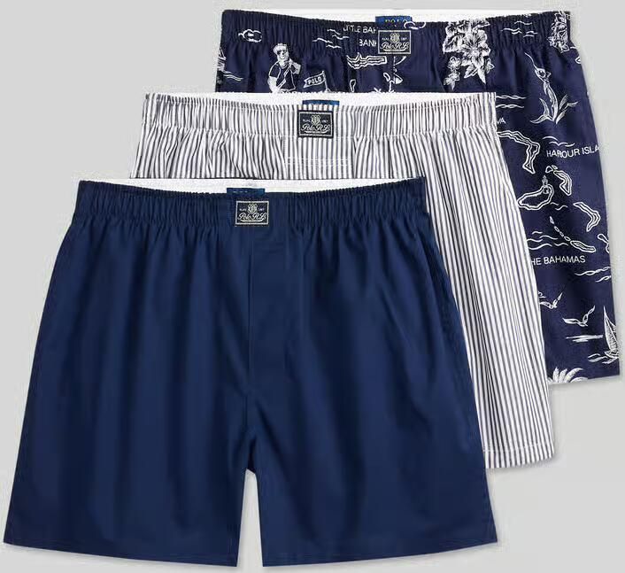 Polo Ralph Lauren Underwear Boxershorts in set van 3 van puur katoen - Foto 2