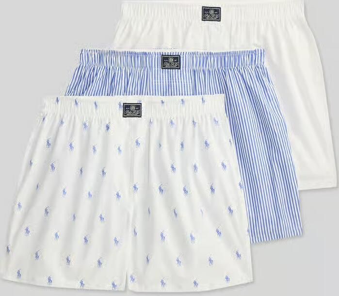 Polo Ralph Lauren Underwear Boxershorts in set van 3 van puur katoen - Foto 2