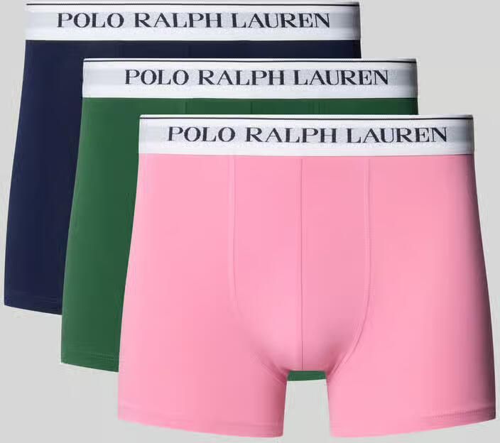 Polo Ralph Lauren Underwear Boxershorts van katoenmix model 'CLSSIC TRUNK-3 PACK' - Foto 2