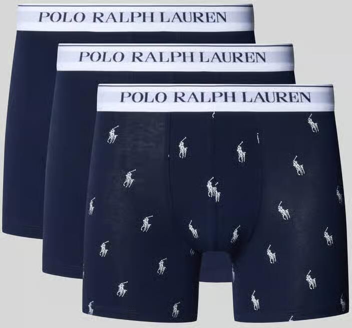 Polo Ralph Lauren Underwear Boxershort met logo in band in een set van 3 stuks model 'CLASSIC' - Foto 4