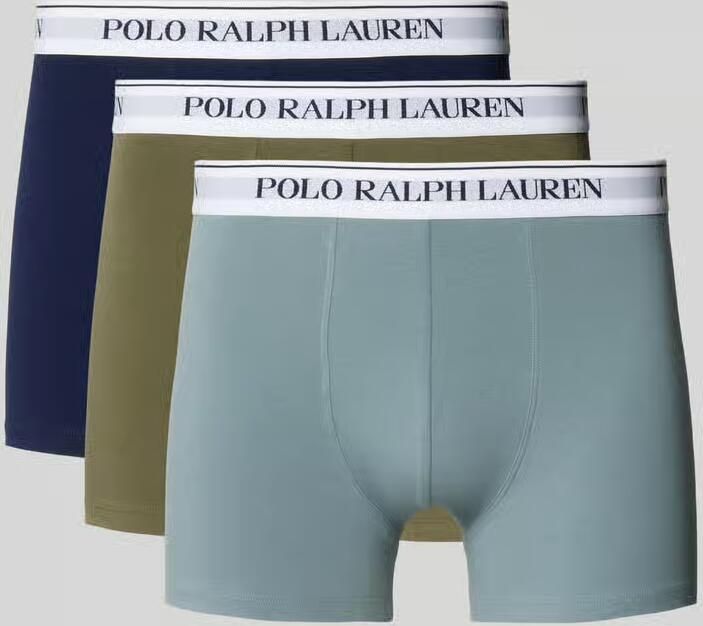 Polo Ralph Lauren Underwear Boxershorts van katoenmix model 'CLSSIC TRUNK-3 PACK'
