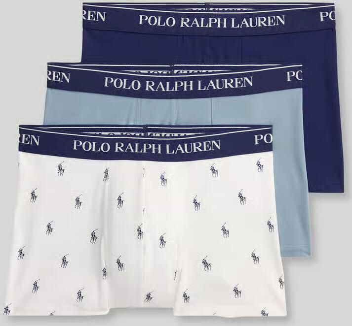 Polo Ralph Lauren Underwear Boxershorts van katoenmix model 'CLSSIC TRUNK-3 PACK'