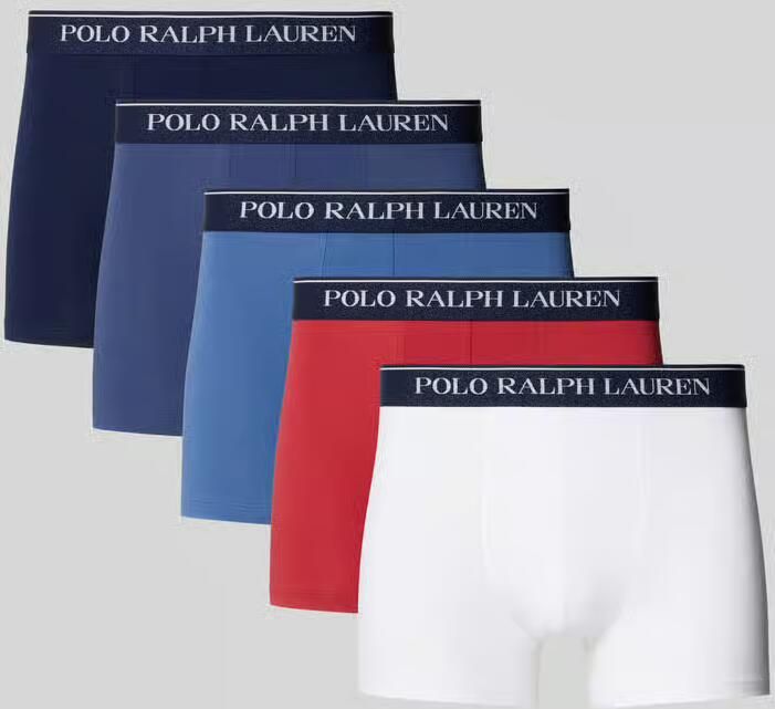 Polo Ralph Lauren Underwear Broek & boxershort van katoenmix in set van 5