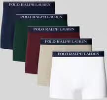 Polo Ralph Lauren Underwear Boxershort met elastische band met logo in een set van 5 stuks