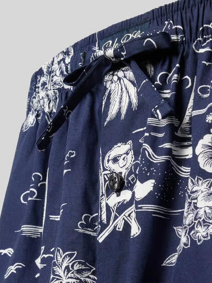 Polo Ralph Lauren Underwear comfort fit pyjamabroek van puur katoen model 'PJ PANT-SLEEP-BOTTOM'