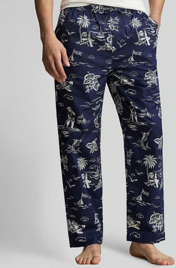 Polo Ralph Lauren Underwear comfort fit pyjamabroek van puur katoen model 'PJ PANT-SLEEP-BOTTOM' - Foto 2
