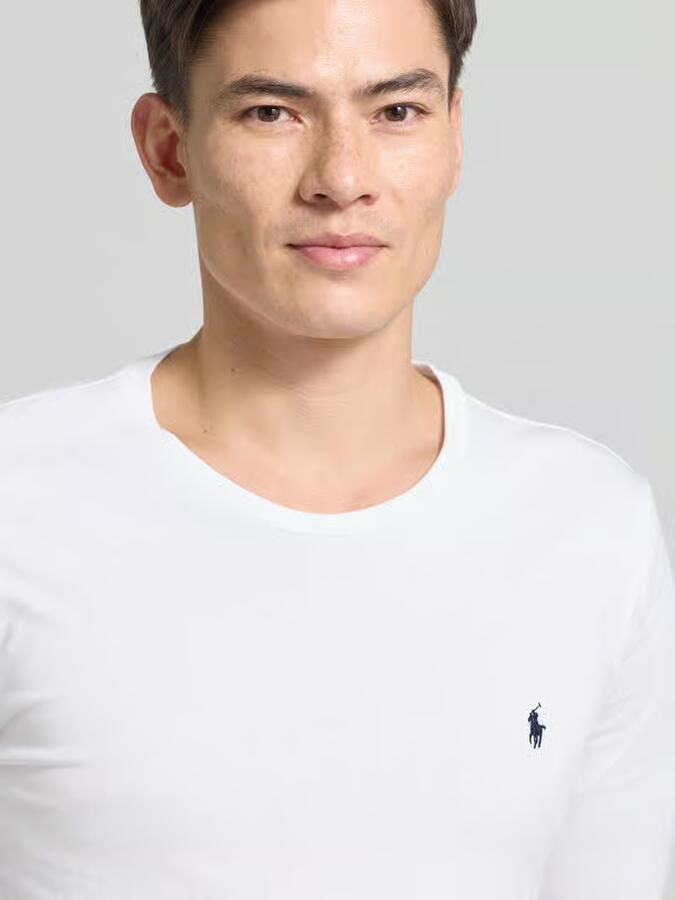 Polo Ralph Lauren Underwear Katoenen shirt met lange mouwen en labelstitching - Foto 2