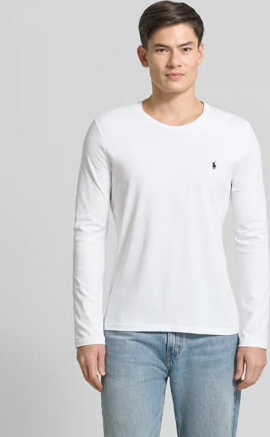 Polo Ralph Lauren Underwear Katoenen shirt met lange mouwen en labelstitching - Foto 5