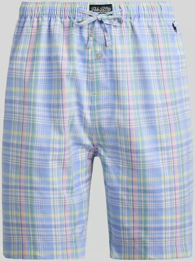 Polo Ralph Lauren Underwear Korte pyjamabroek met tunnelkoord van puur katoen