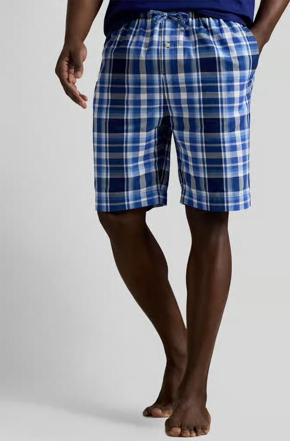 Polo Ralph Lauren Underwear Korte pyjamabroek met tunnelkoord van puur katoen - Foto 2
