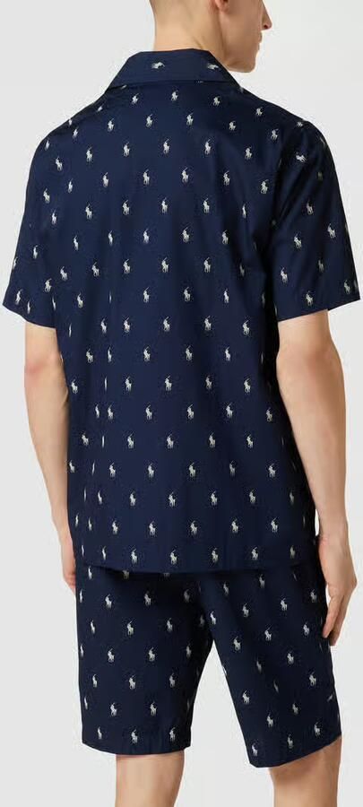 Polo Ralph Lauren Underwear Pyjama met all-over logomotief model 'WOVEN'