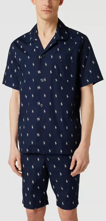 Polo Ralph Lauren Underwear Pyjama met all-over logomotief model 'WOVEN' - Foto 2