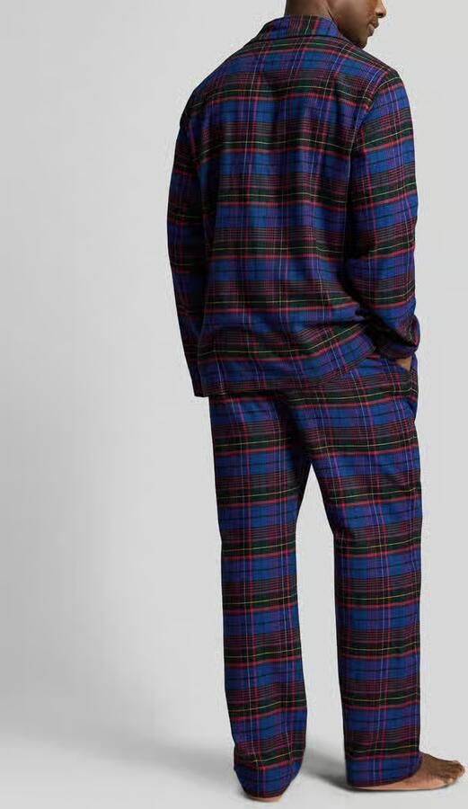 Polo Ralph Lauren Underwear Pyjama-set van puur katoen met berenborduursel - Foto 2
