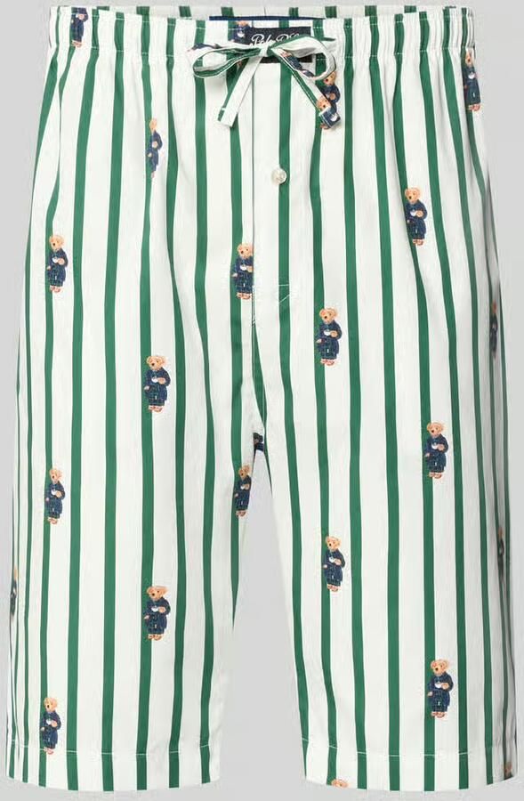 Polo Ralph Lauren Underwear regular fit korte zijden pyjamabroek van puur katoen - Foto 2