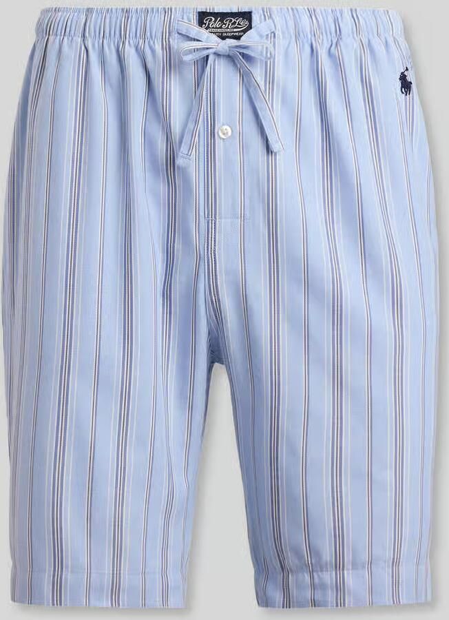 Polo Ralph Lauren Underwear regular fit korte zijden pyjamabroek van puur katoen