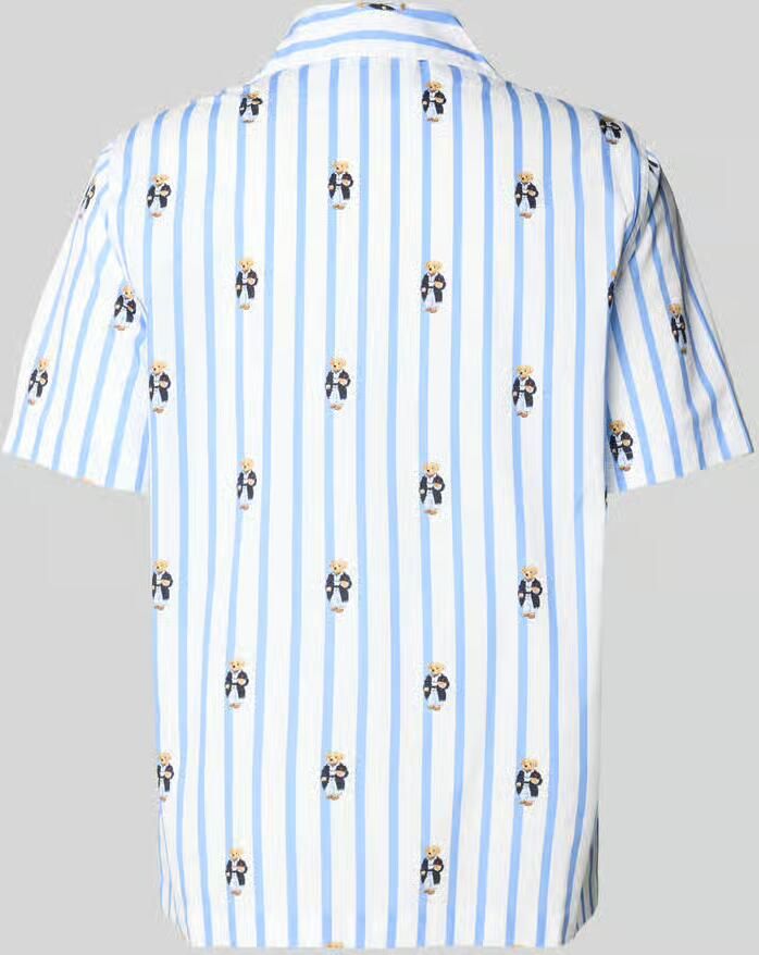 Polo Ralph Lauren Underwear regular fit pyjamabovendeel met polo bear-muster - Foto 3