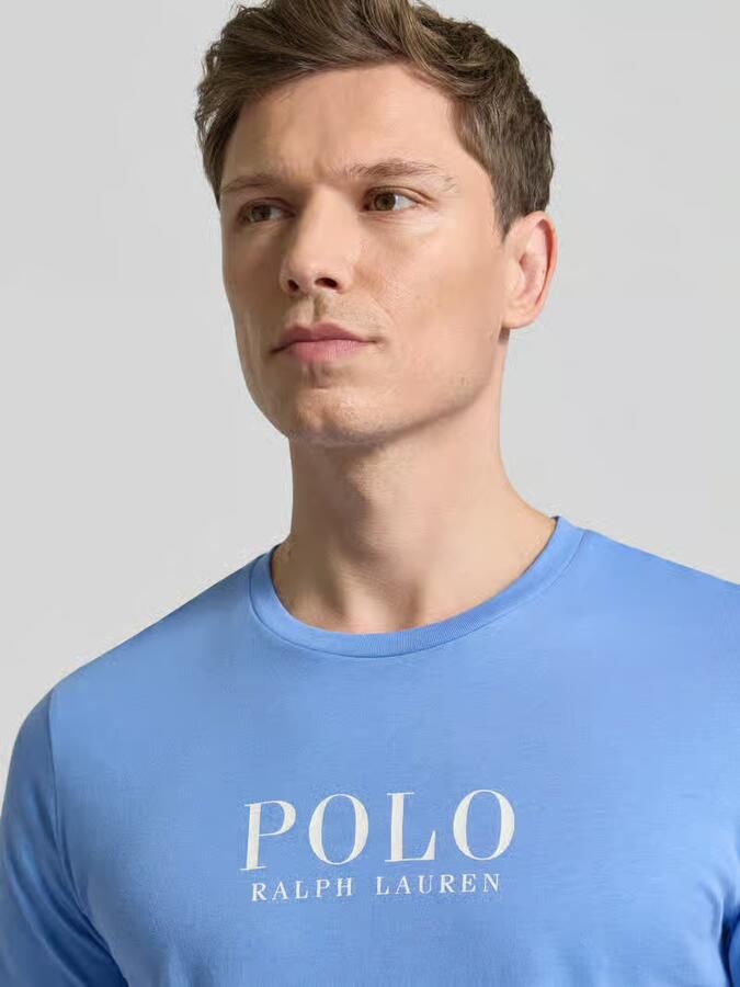 Polo Ralph Lauren Underwear Regular fit pyjamabovendeel van puur katoen model 'CREW-SLEEP-TOP'