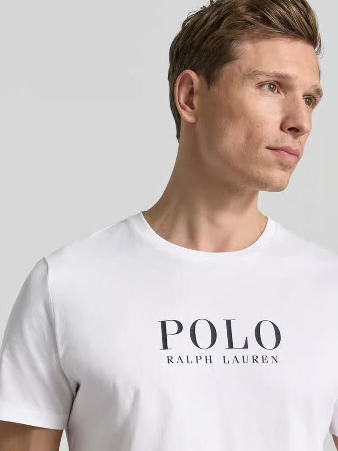 Polo Ralph Lauren Underwear Regular fit pyjamabovendeel van puur katoen model 'CREW-SLEEP-TOP' - Foto 4
