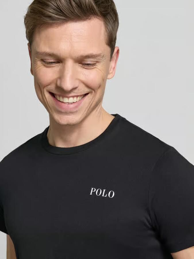 Polo Ralph Lauren Underwear Regular fit pyjamabovendeel van puur katoen model 'CREW-SLEEP-TOP' - Foto 4