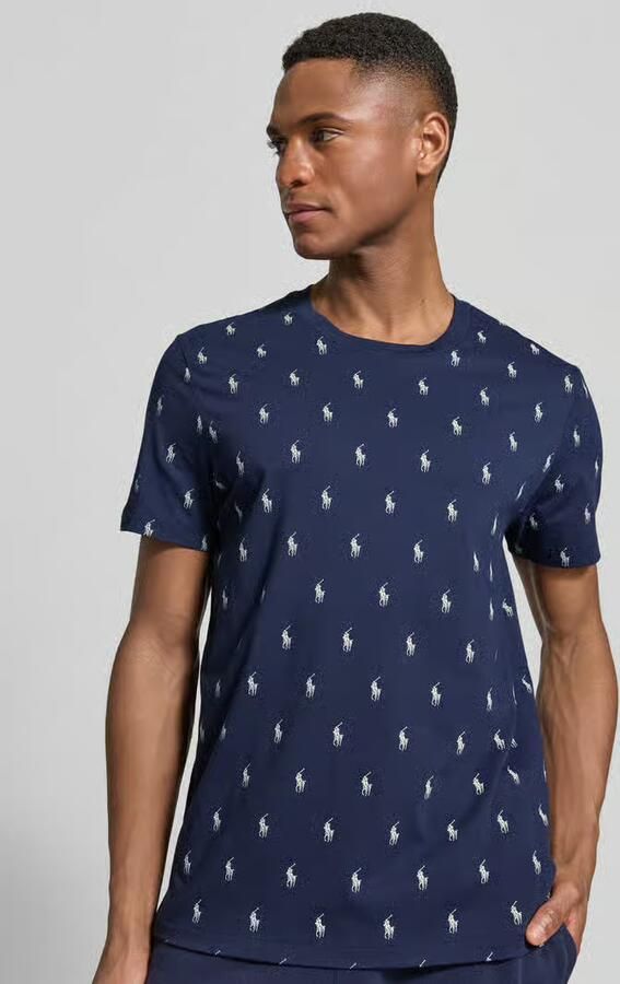 Polo Ralph Lauren Underwear Regular Fit pyjamabovenstuk van 100% katoen model 'CREW-SLEEP-TOP'