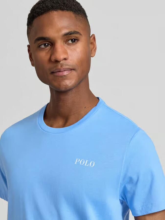Polo Ralph Lauren Underwear Regular Fit pyjamabovenstuk van 100% katoen model 'CREW-SLEEP-TOP'