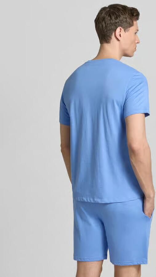 Polo Ralph Lauren Underwear Regular Fit pyjamabovenstuk van 100% katoen model 'CREW-SLEEP-TOP' - Foto 3