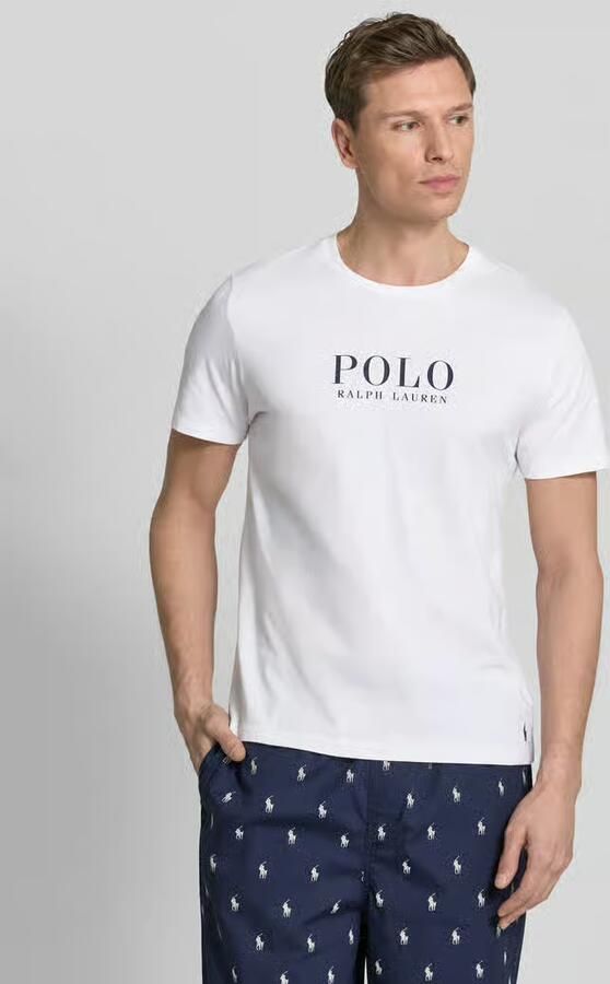 Polo Ralph Lauren Underwear Regular fit pyjamabovendeel van puur katoen model 'CREW-SLEEP-TOP' - Foto 8