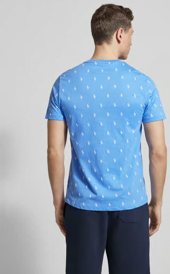 Polo Ralph Lauren Underwear Regular Fit pyjamabovenstuk van 100% katoen model 'CREW-SLEEP-TOP' - Foto 3