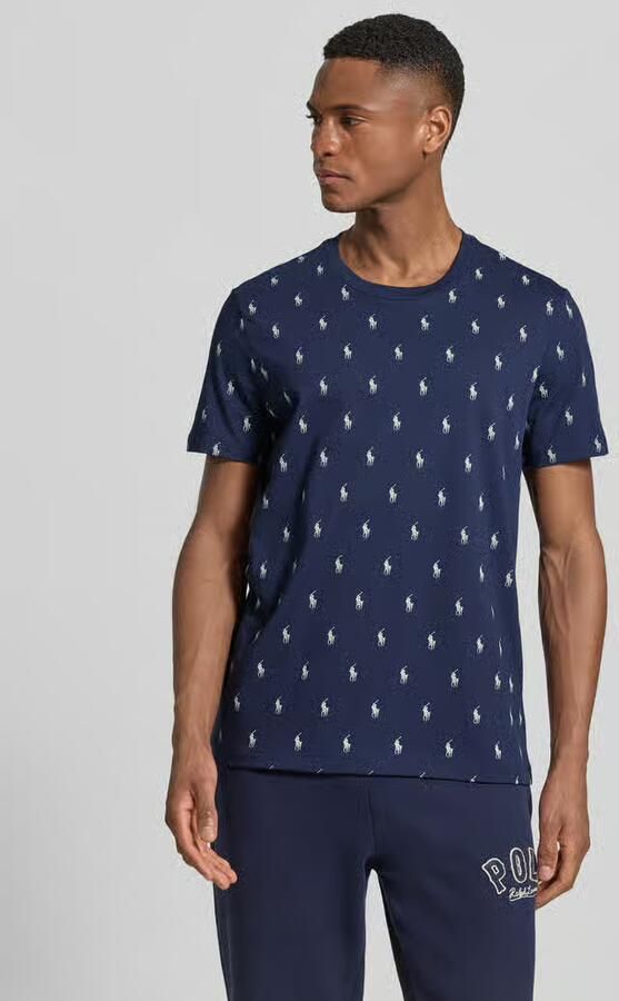 Polo Ralph Lauren Underwear Regular Fit pyjamabovenstuk van 100% katoen model 'CREW-SLEEP-TOP' - Foto 4