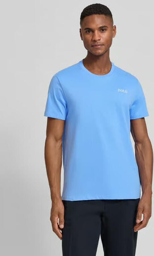 Polo Ralph Lauren Underwear Regular Fit pyjamabovenstuk van 100% katoen model 'CREW-SLEEP-TOP' - Foto 3